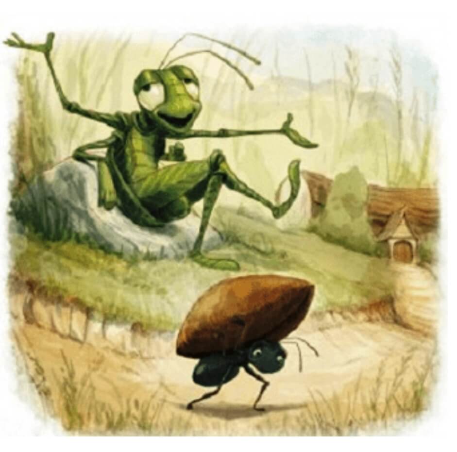 The Ant and The Grasshopper