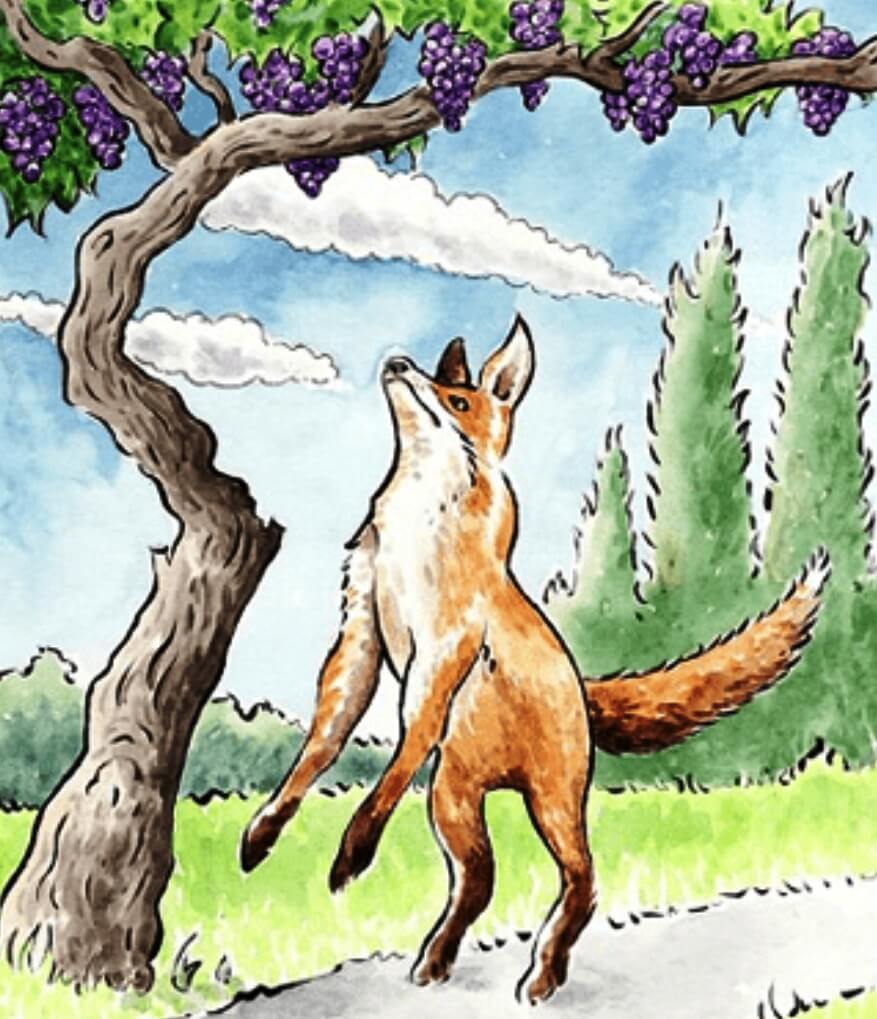 The Fox And The Grapes